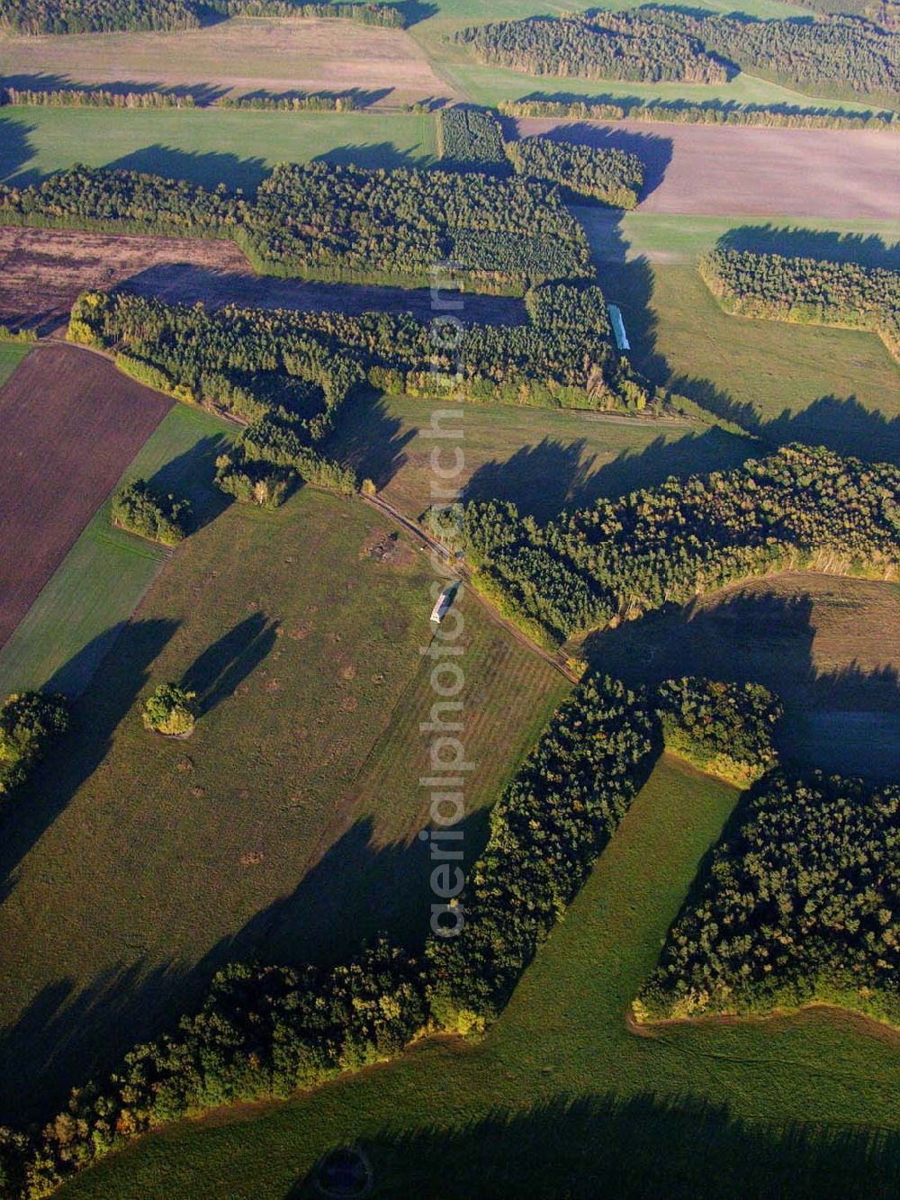 Aerial photograph Preetz - 18.10.2005 Preetz; Herbstliche Landschaft bei Preetz in Mecklenurg-Vorpommern.