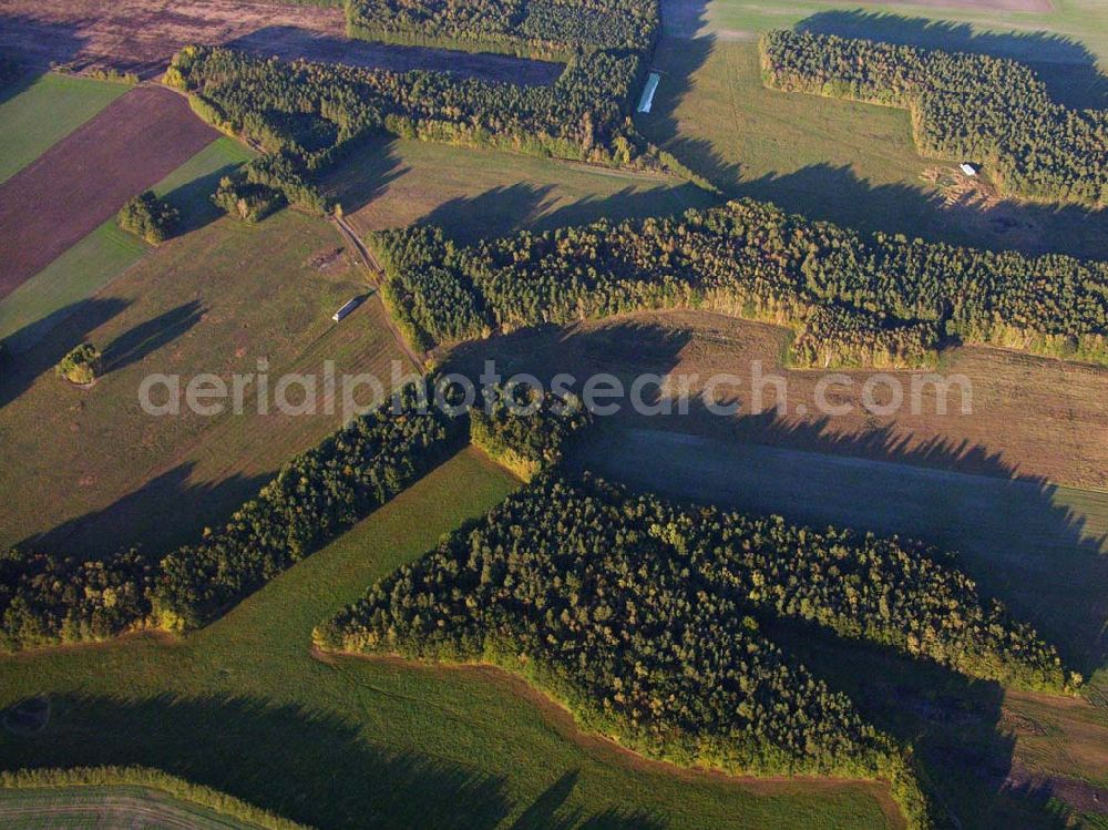 Preetz from the bird's eye view: 18.10.2005 Preetz; Herbstliche Landschaft bei Preetz in Mecklenurg-Vorpommern.