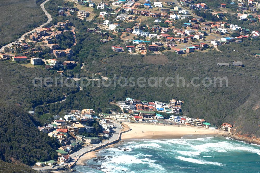 Port Elizabeth from above - View of a housing area in Herolds Bay