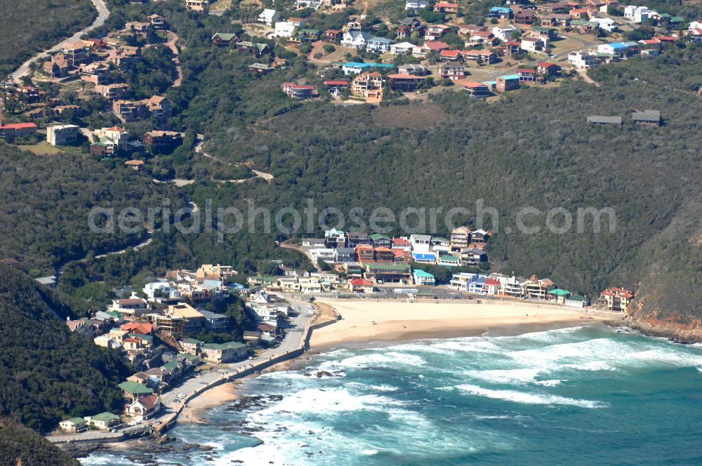 Port Elizabeth from the bird's eye view: View of a housing area in Herolds Bay