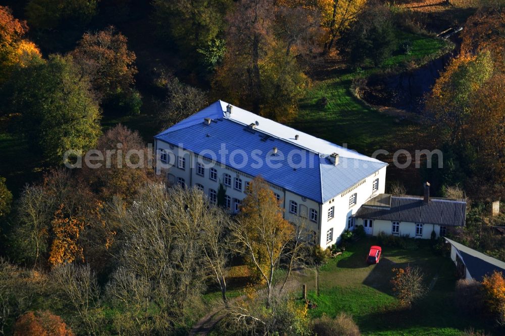 Eichhorst from the bird's eye view: View of the manor Liepen in Eichhorst in the state Mecklenburg-West Pomerania