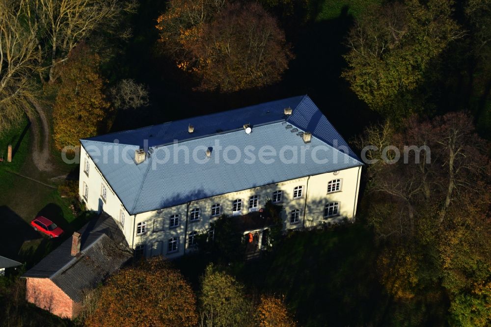 Aerial image Eichhorst - View of the manor Liepen in Eichhorst in the state Mecklenburg-West Pomerania