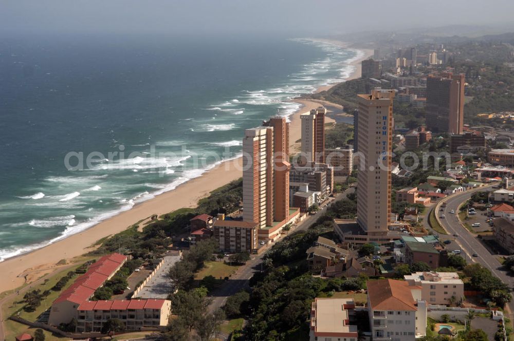 Aerial photograph Amanzimtoti - High Tide hotel resort at Kingsway Street in Amanzimtoti in South Africa