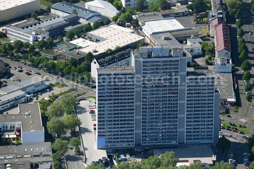 Aerial photograph Köln - High-rise building in the residential area Westcenter in the district Bickendorf in Cologne in the state North Rhine-Westphalia, Germany