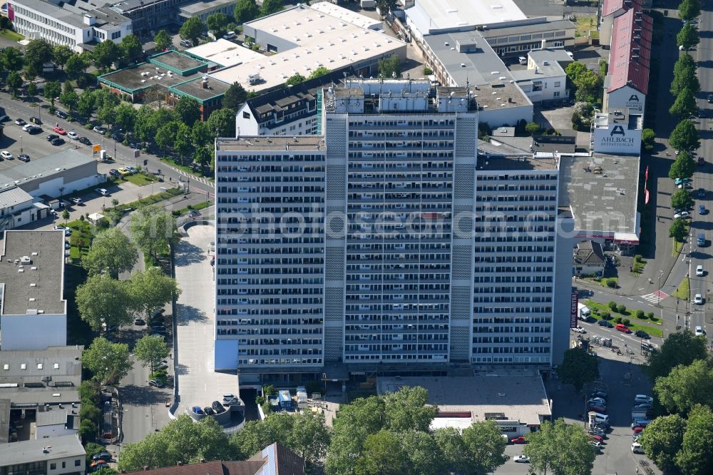 Köln from above - High-rise building in the residential area Westcenter in the district Bickendorf in Cologne in the state North Rhine-Westphalia, Germany