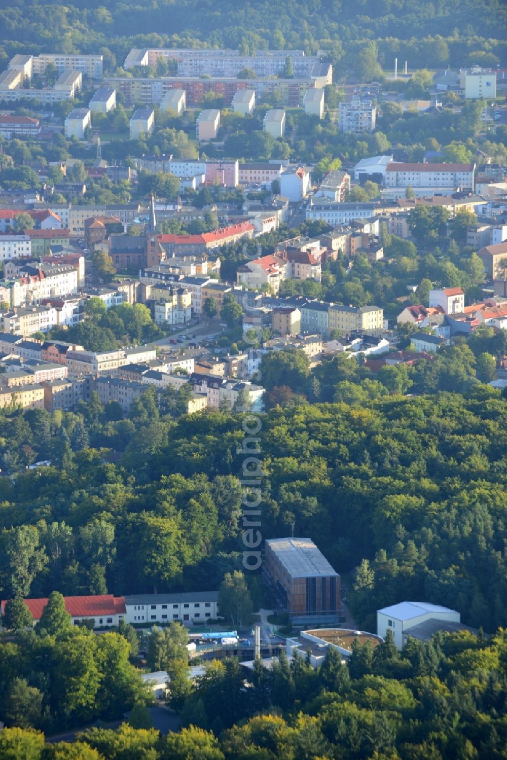 Aerial photograph Eberswalde - University for Sustainable Development (FH) Eberswalde in Brandenburg