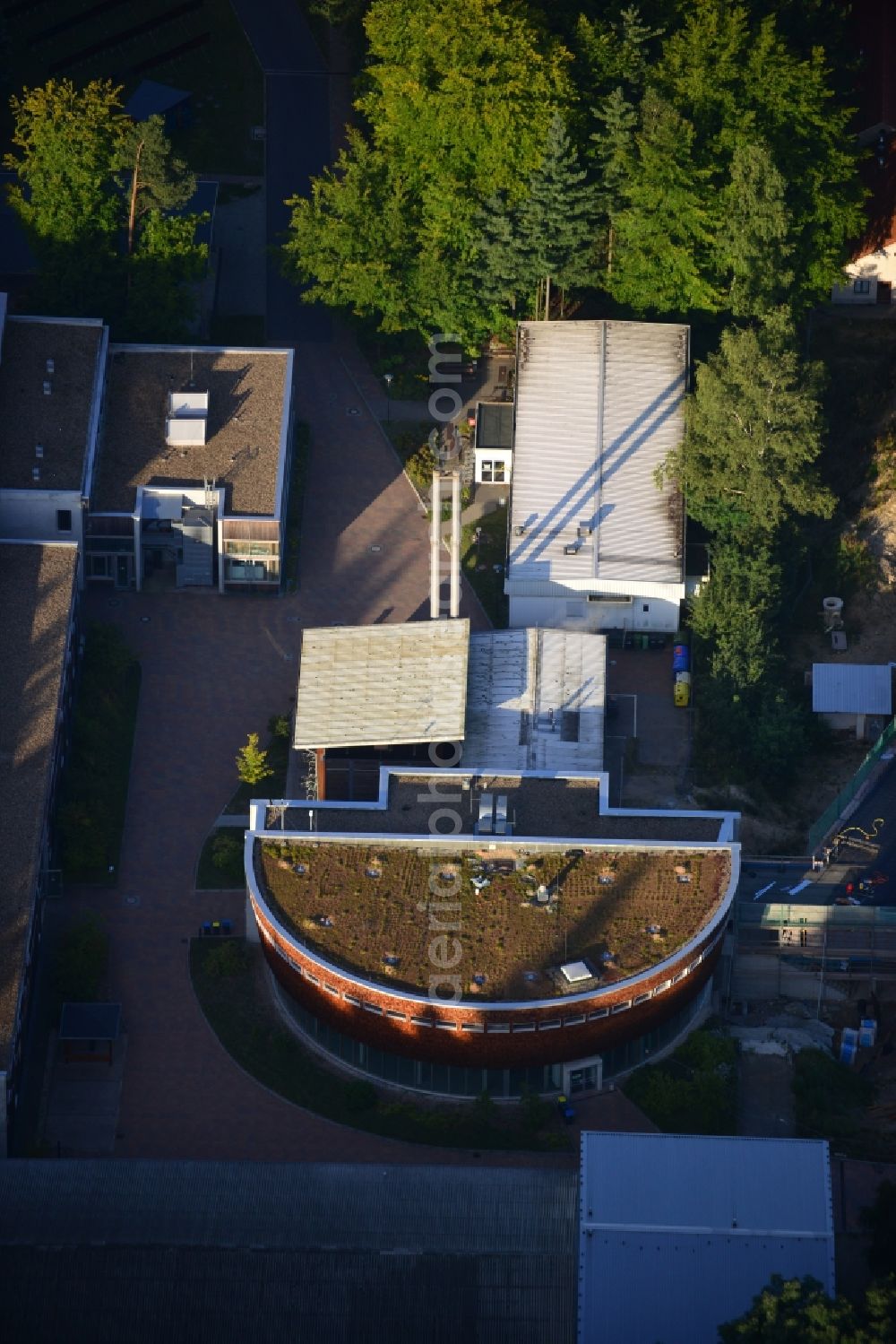 Eberswalde from the bird's eye view: University for Sustainable Development (FH) Eberswalde in Brandenburg