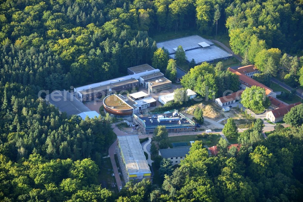 Eberswalde from above - University for Sustainable Development (FH) Eberswalde in Brandenburg