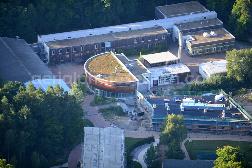 Eberswalde from the bird's eye view: University for Sustainable Development (FH) Eberswalde in Brandenburg