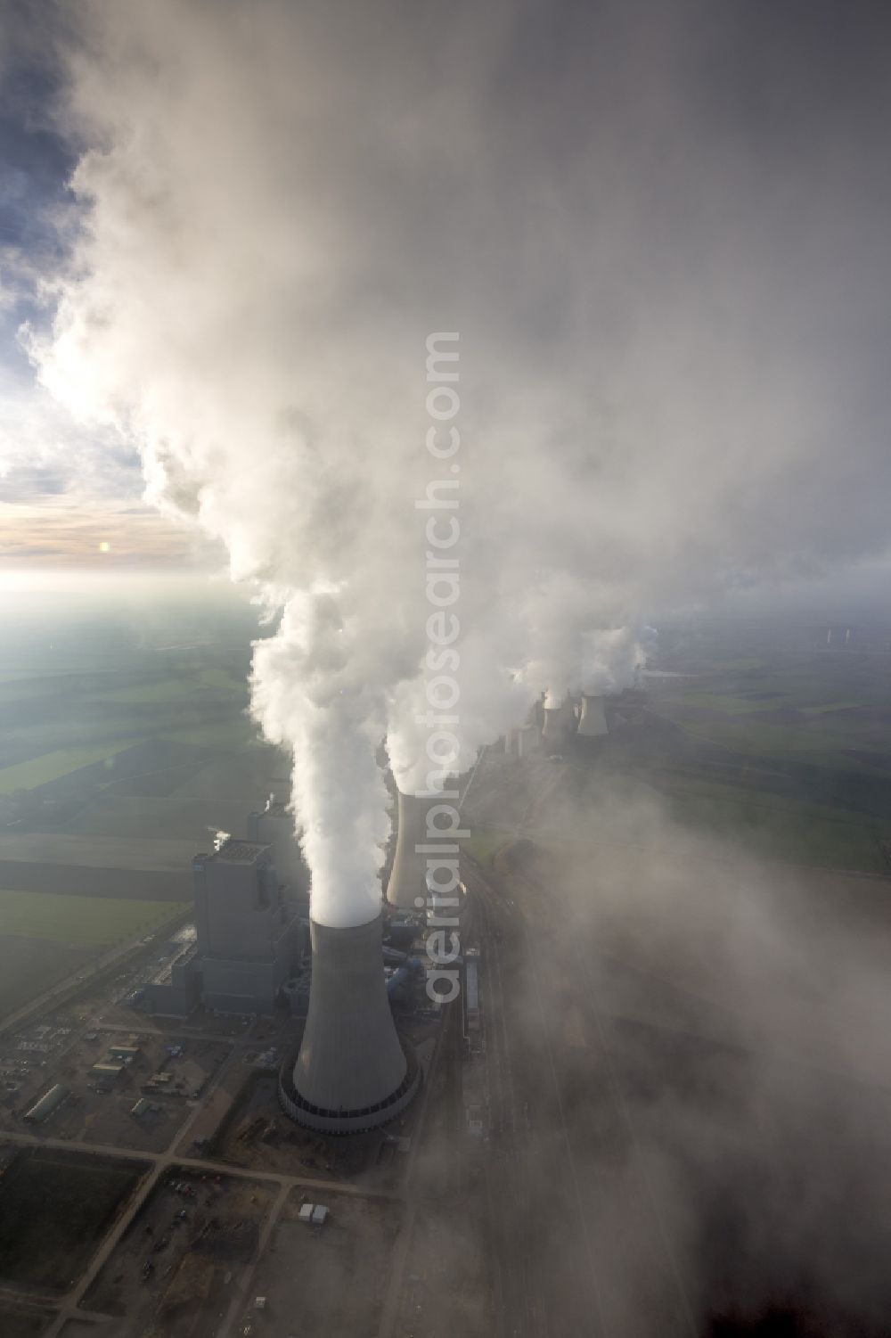 Aerial image Grevenbroich - View of the power station Frimmersdorf in Grevenbroich in the state of North Rhine-Westphalia