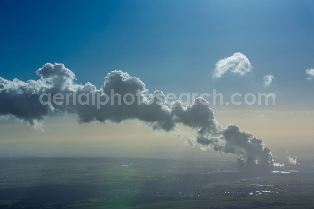 Aerial photograph Grevenbroich - View of the power station Frimmersdorf in Grevenbroich in the state of North Rhine-Westphalia