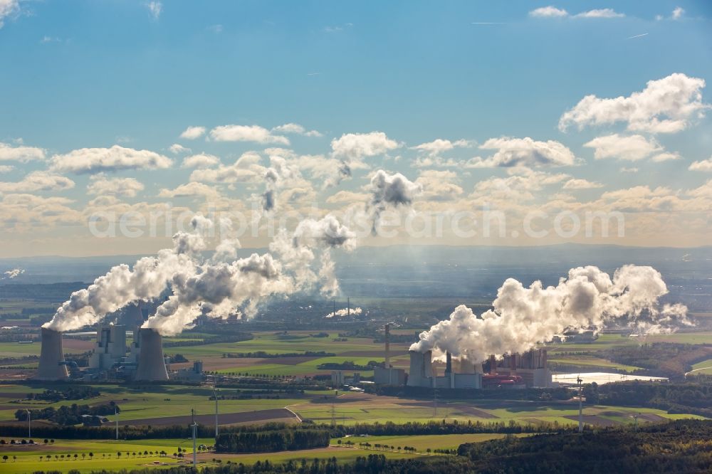 Grevenbroich from above - View of the power station Frimmersdorf in Grevenbroich in the state of North Rhine-Westphalia