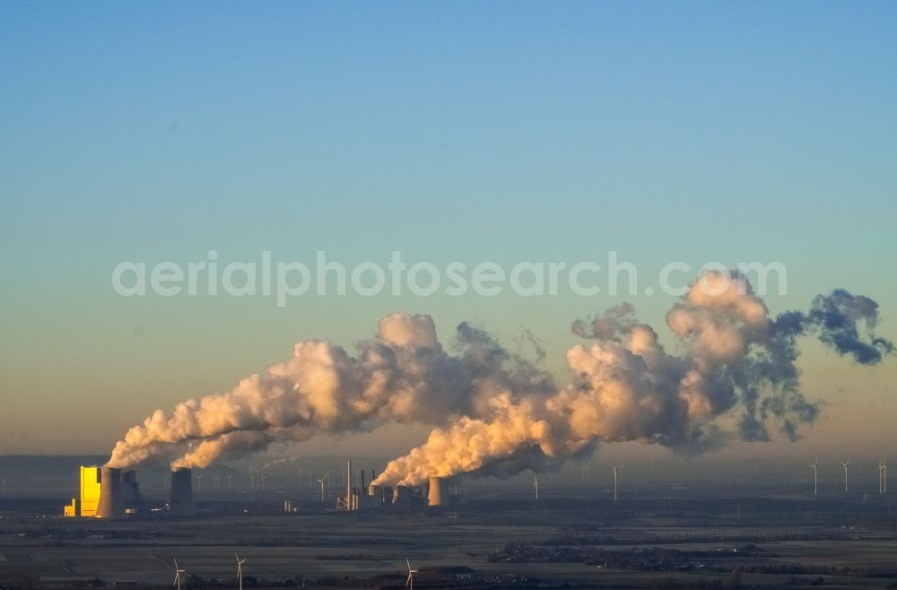 Grevenbroich from the bird's eye view: View of the power station Frimmersdorf in Grevenbroich in the state of North Rhine-Westphalia