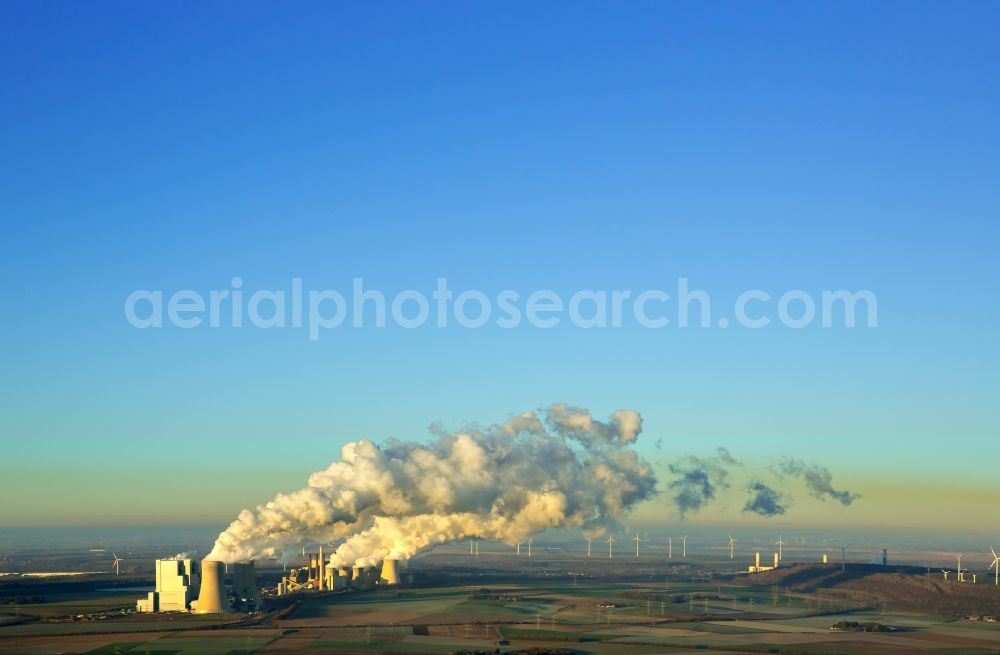 Aerial photograph Grevenbroich - View of the power station Frimmersdorf in Grevenbroich in the state of North Rhine-Westphalia