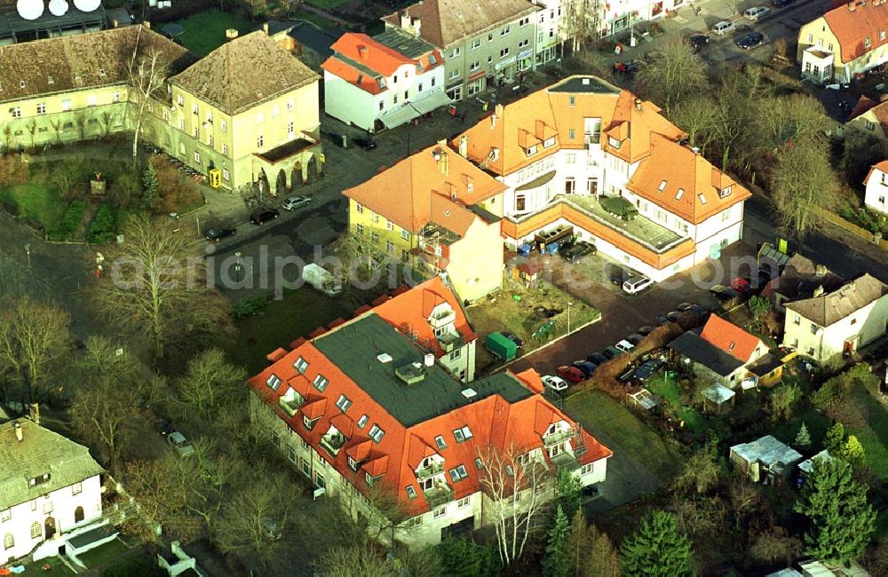 Aerial image Birkenwerder - Hotel Andersen Hotel Birkenwerder (03303) 2946-0 Clara-Zetkin-Str. 11 16547 Birkenwerder