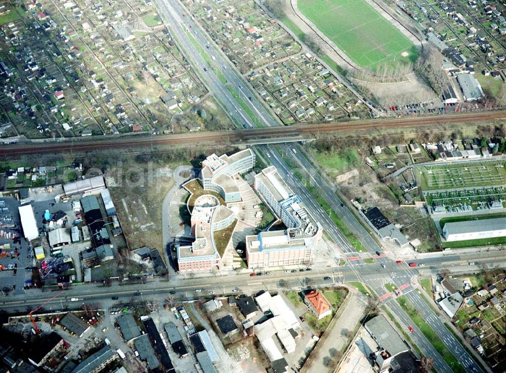 Dresden from the bird's eye view: Hotel Astron an der Hansastraße 43 in 010 Dresden / Tel.: 0351-84240