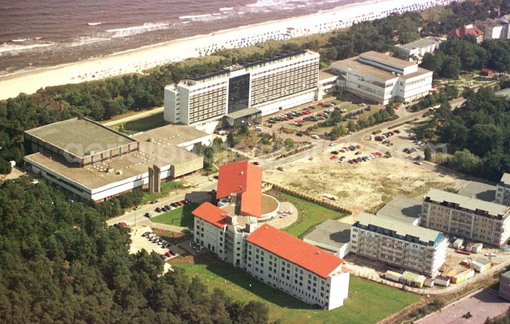 Aerial photograph Zinnowitz / Usedom - Hotel Baltic in Zinnowitz.