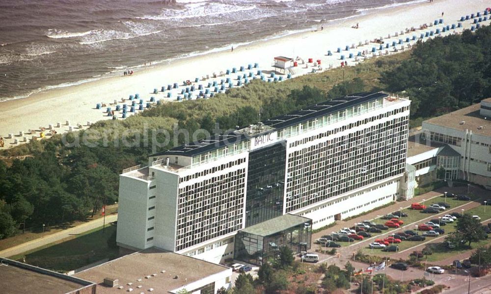 Aerial image Zinnowitz / Usedom - Hotel Baltic in Zinnowitz.