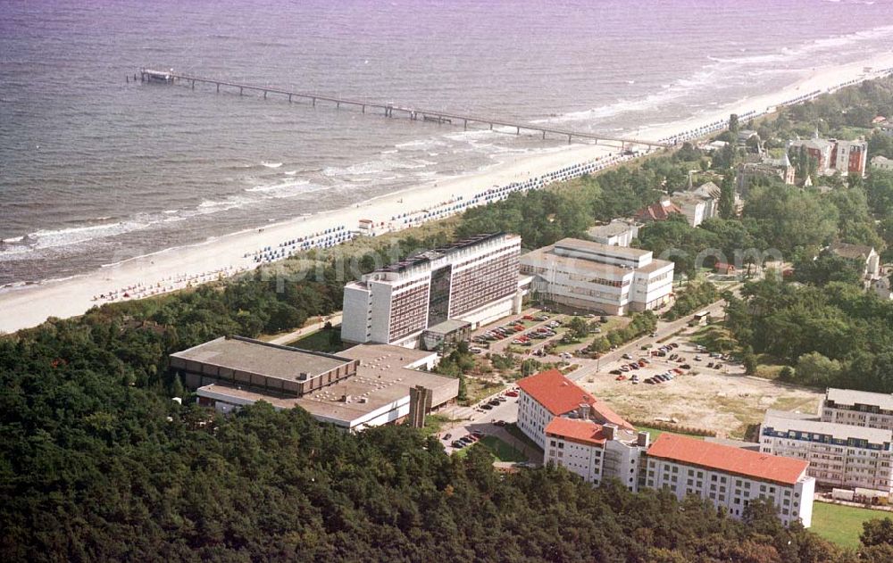 Zinnowitz / Usedom from the bird's eye view: Hotel Baltic in Zinnowitz.