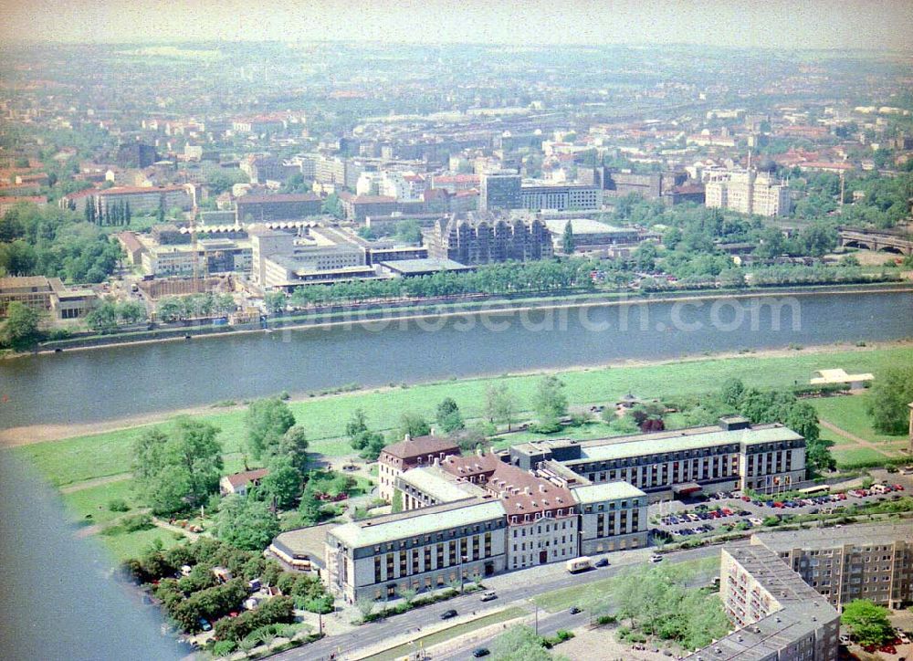 Dresden / Sachs. from above - Hotel Bellevue Dresden in der Großen Meißner Straße 15 in 01097 DRESDEN.