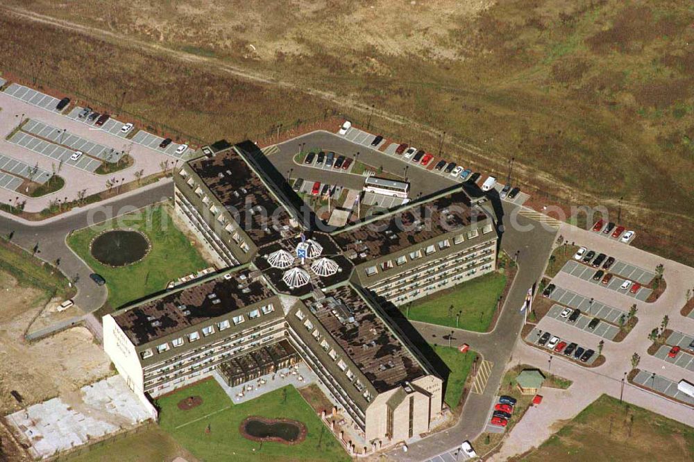 Aerial photograph Brandenburg-Dahlewitz - Hotel Berliner Ring / Ludwigsfelde