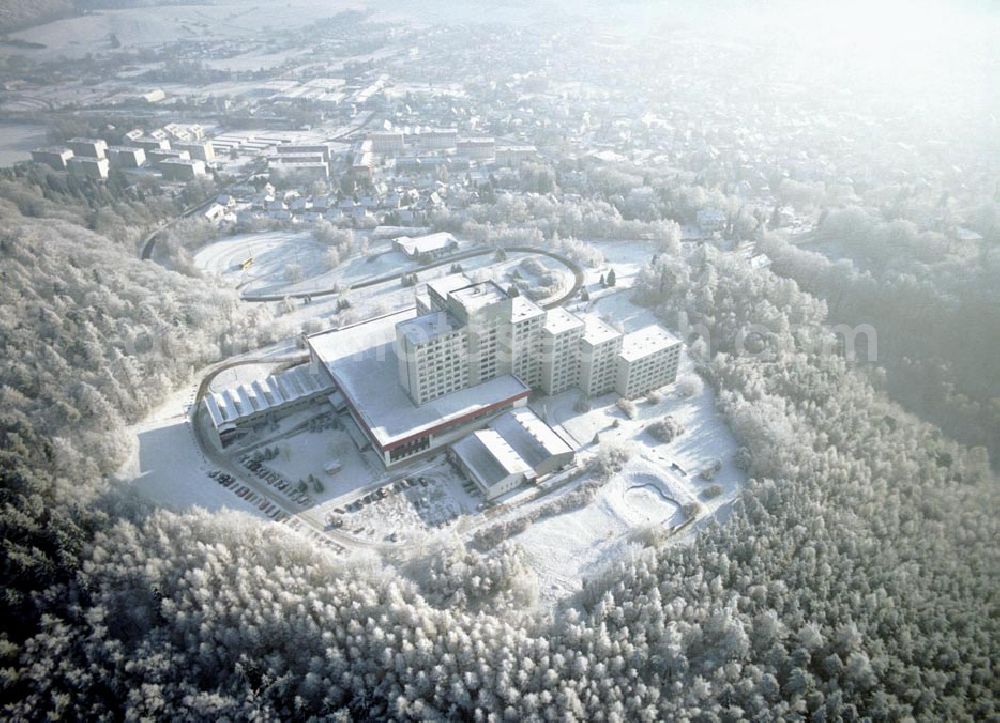 Aerial photograph Friedrichroda inThüringen - Hotel Euromill in Friedrichroda - Thüringen 10.12.02