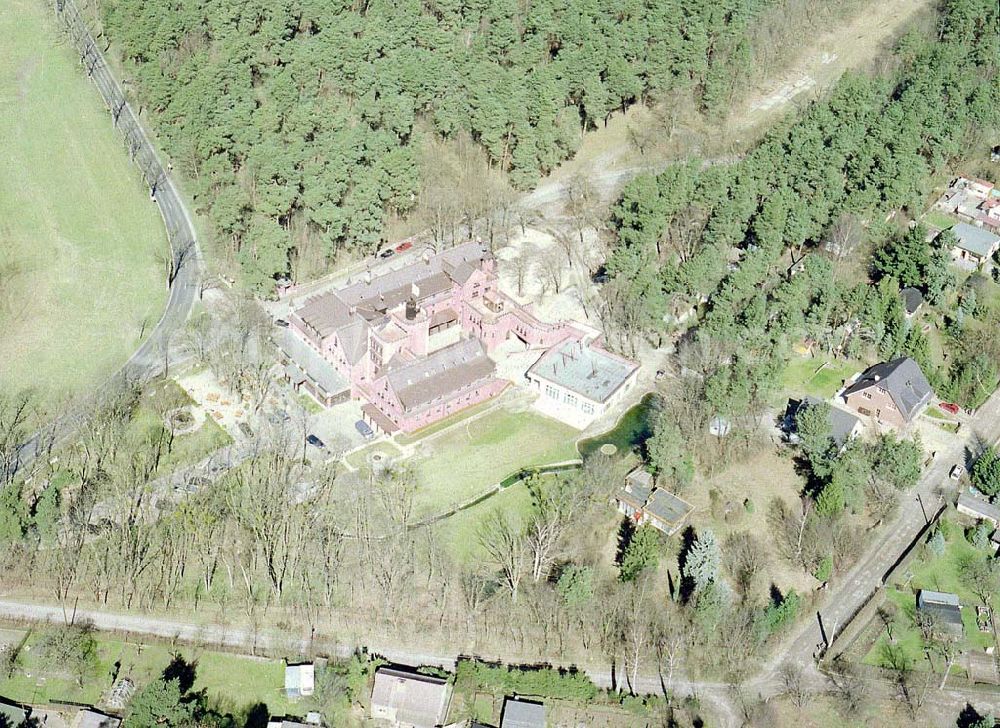 Strausberg / Brandenburg from above - Hotel Lakeside in Strausberg