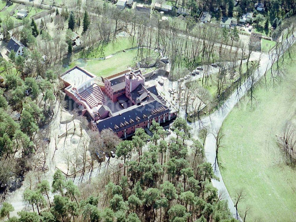 Strausberg / Brandenburg from above - Hotel Lakeside in Strausberg