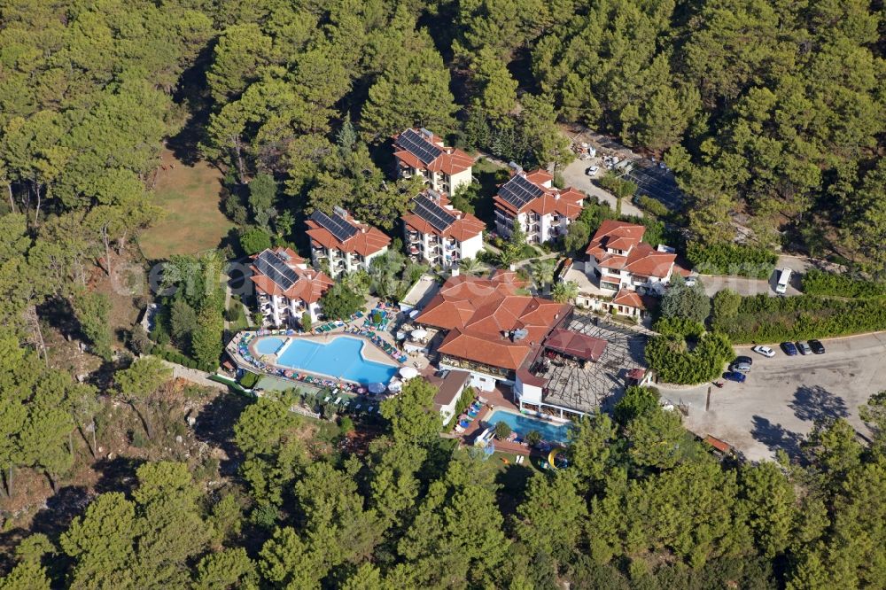 Aerial image Fethiye - Seaside resort near Fethiye in Turkey