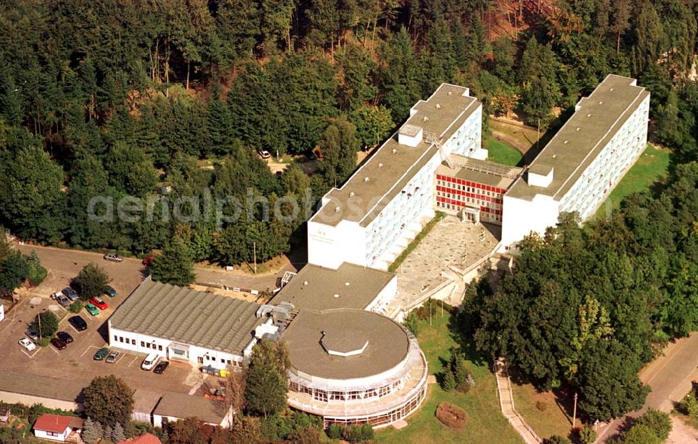 Koserow / Usedom from the bird's eye view: Hotelkomplex im Koserower Strandbereich.