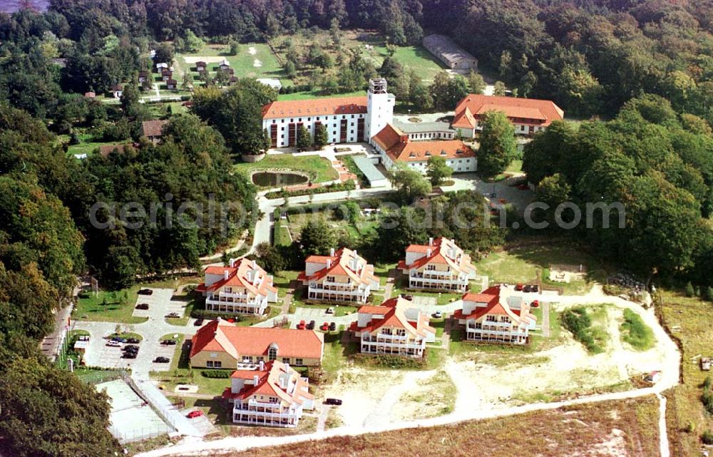 Aerial photograph Koserow / Usedom - Hotelkomplex im Koserower Strandbereich.