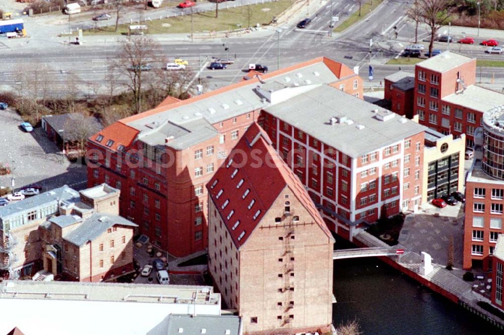 Berlin from above - 24.02.1995 Humboldt Mühle Berlin Tegel