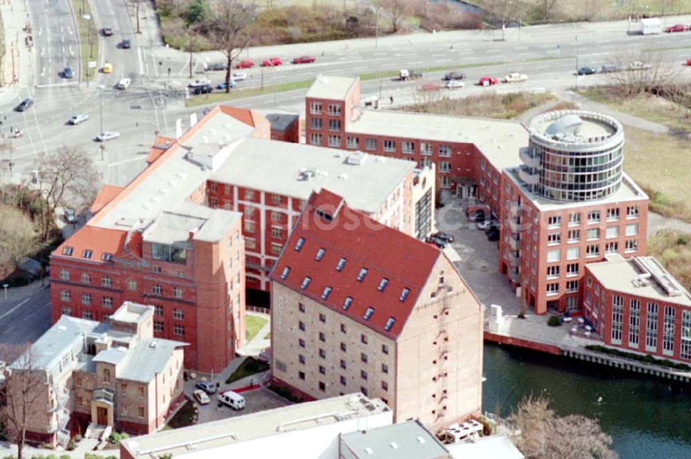 Aerial photograph Berlin - 24.02.1995 Humboldt Mühle Berlin Tegel