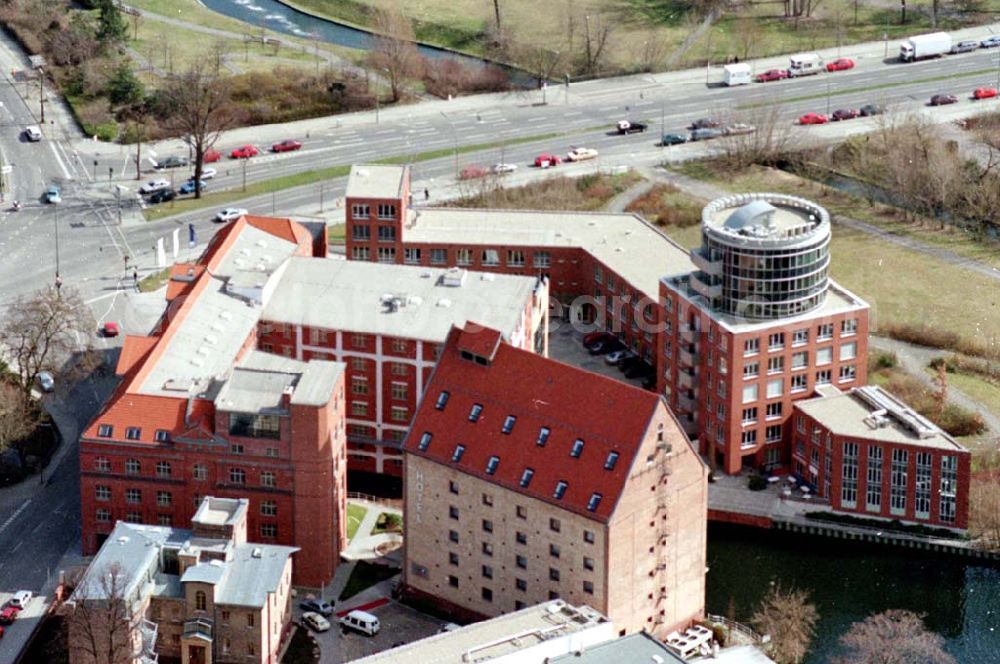 Aerial image Berlin - 24.02.1995 Humboldt Mühle Berlin Tegel