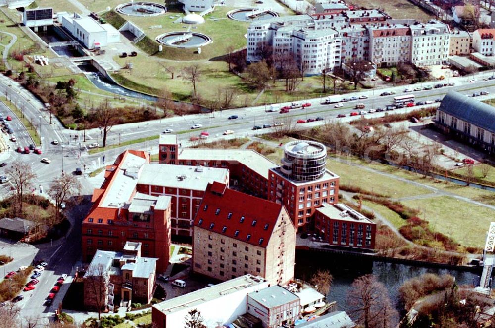 Aerial image Berlin - 24.02.1995 Humboldt Mühle Berlin Tegel