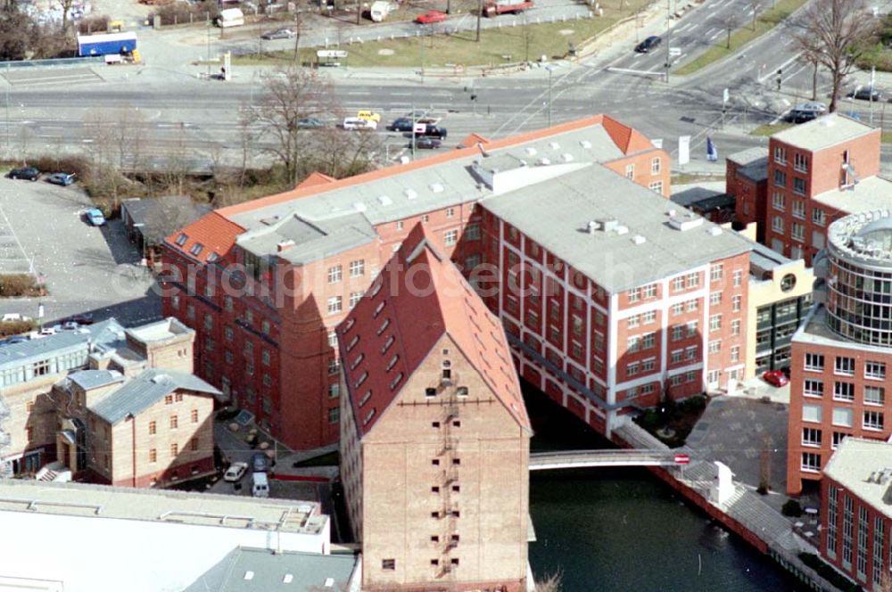 Berlin from above - 24.02.1995 Humboldt Mühle Berlin Tegel