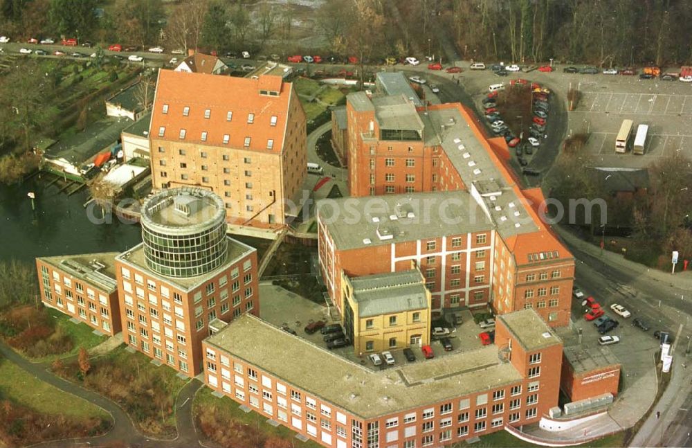 Aerial image Berlin - 14.02.95 Humboldt-Mühle in Spandau