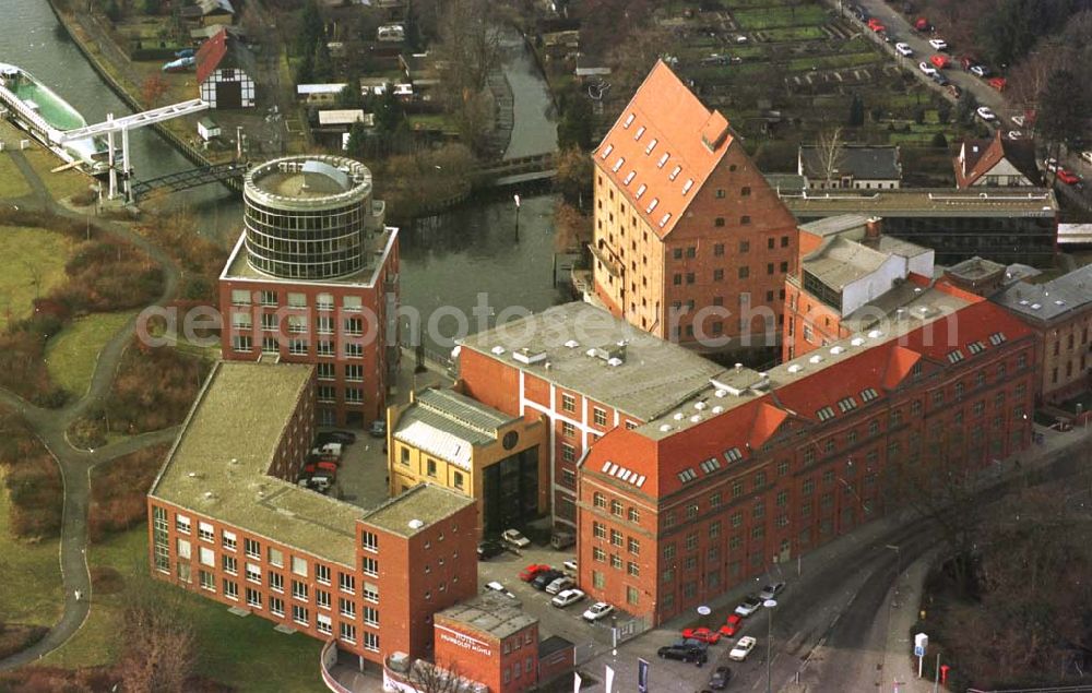 Berlin from above - 14.02.95 Humboldt-Mühle in Spandau