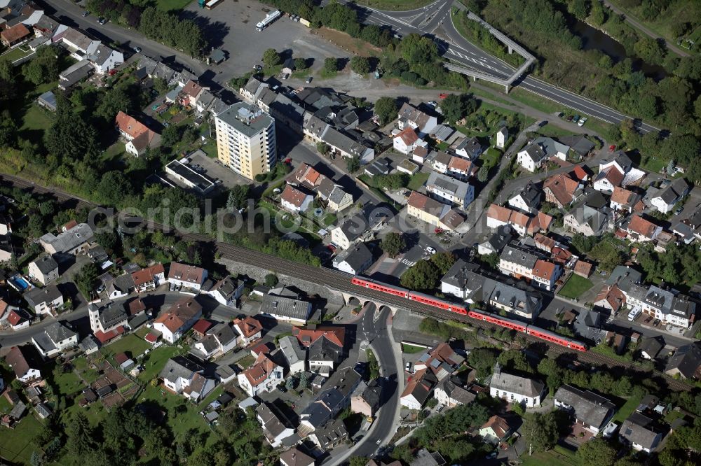 Aerial image Nahbollenbach - Local view of Idar-Oberstein in the state of rhineland-palatinate