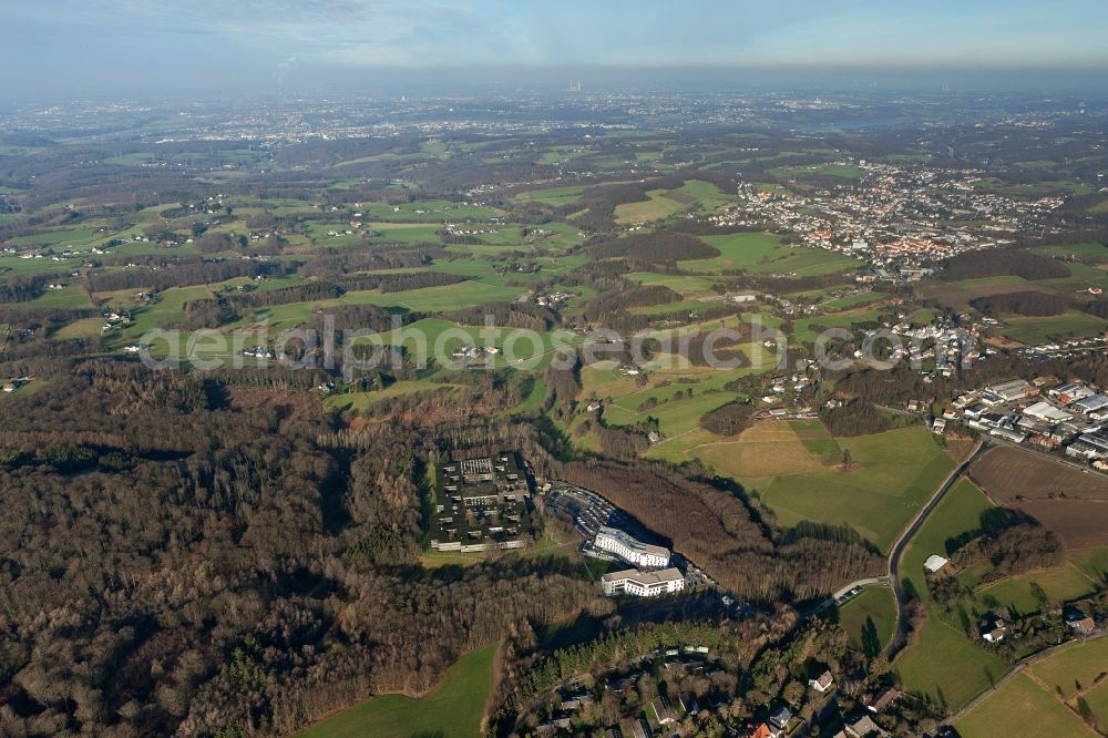 Aerial photograph Sprockhövel - View of the IG Metall education centre Sprockhoevel in the state of North Rhine-Westphalia