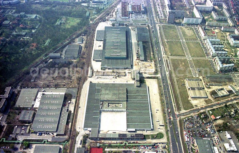 Berlin - Lichtenberg from above - 