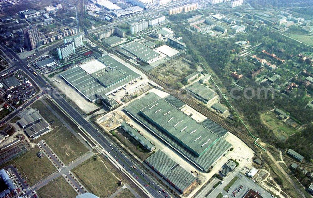 Berlin - Lichtenberg from above - 