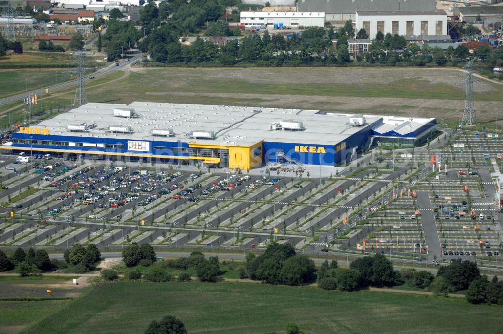 Aerial photograph Oldenburg - Blick auf das IKEA Einrichtungshaus in OLDENBURG. IKEA Deutschland GmbH & Co. KG; Niederlassung Oldenburg, Holler Landstr. 89, 26135 Oldenburg