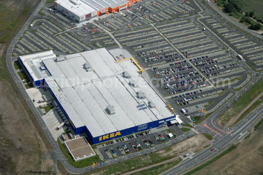 Aerial image Oldenburg - Blick auf das IKEA Einrichtungshaus in OLDENBURG. IKEA Deutschland GmbH & Co. KG; Niederlassung Oldenburg, Holler Landstr. 89, 26135 Oldenburg