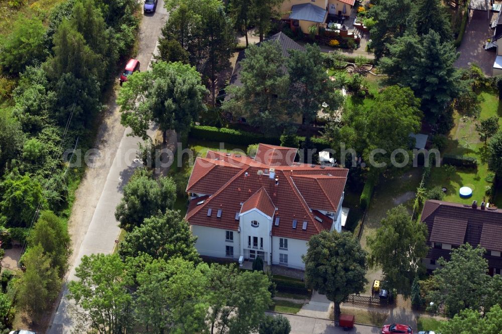 Berlin from the bird's eye view: View of residential area in Marzahn-Hellersdorf in Berlin