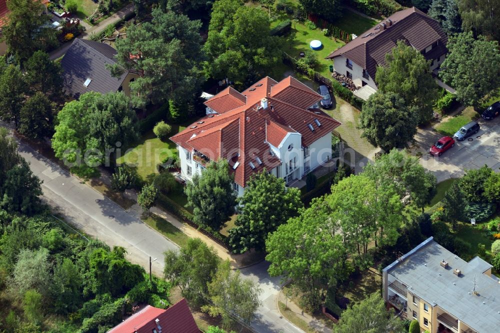 Aerial photograph Berlin - View of residential area in Marzahn-Hellersdorf in Berlin