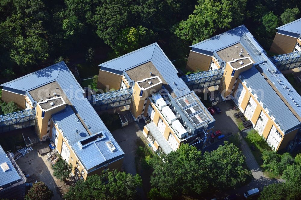 Potsdam from above - View of among the science park Albert Einstein located German Institute for Earth sciences on the Telegrafenberg in Potsdam in the federal state of Brandenburg