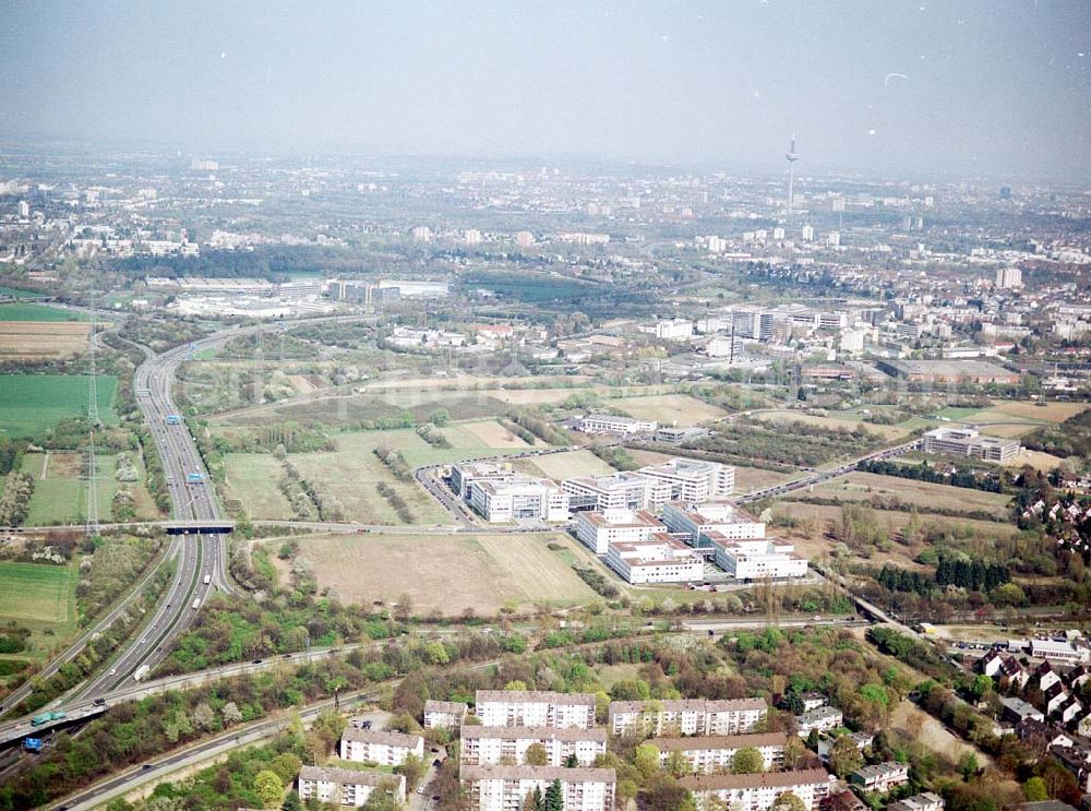 Aerial photograph Frankfurt/ Mai - Frankfurt/ Main