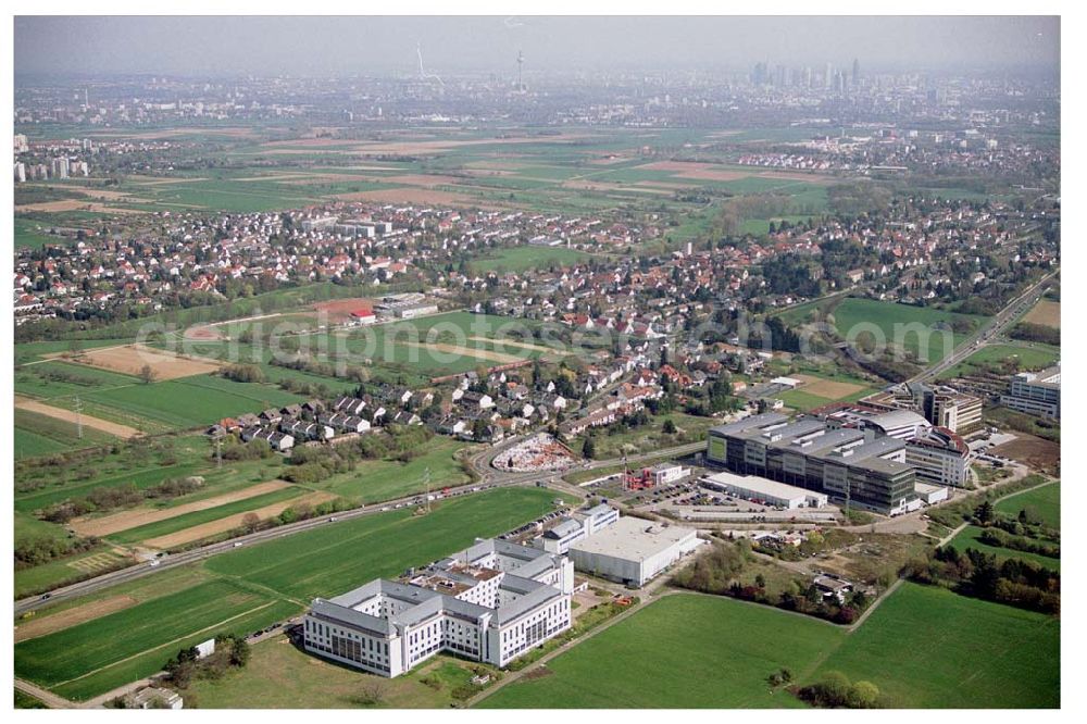 Schwalbach / Taunus - Hessen from above - Immobilienkomplex der HVB-Immobilienmanagement AG in Schwalbach / Taunus. Sitz der EMC Deutschland GmbH Hauptverwaltung, Am Kronberger Hang 2a,65824 Schwalbach/Taunus Tel.: 0 61 96 / 47 28-0 Fax: 0 61 96 / 47 28-218 Vertretungsberechtigter: Wolfgang Kroh E-Mail: german_marketing@emc.com 14.04.2004