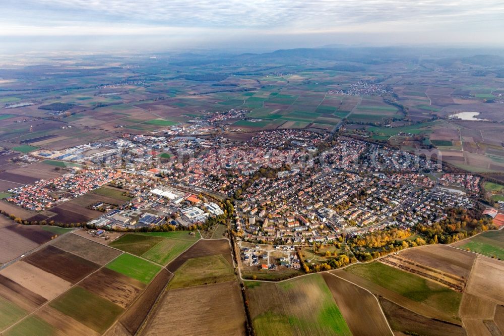 Aerial photograph Gerolzhofen - ... in Gerolzhofen in the state Bavaria, Germany